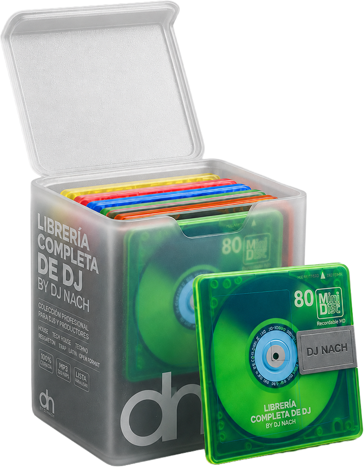 Librería completa DJ NACH (+Actualizaciones Mensuales)