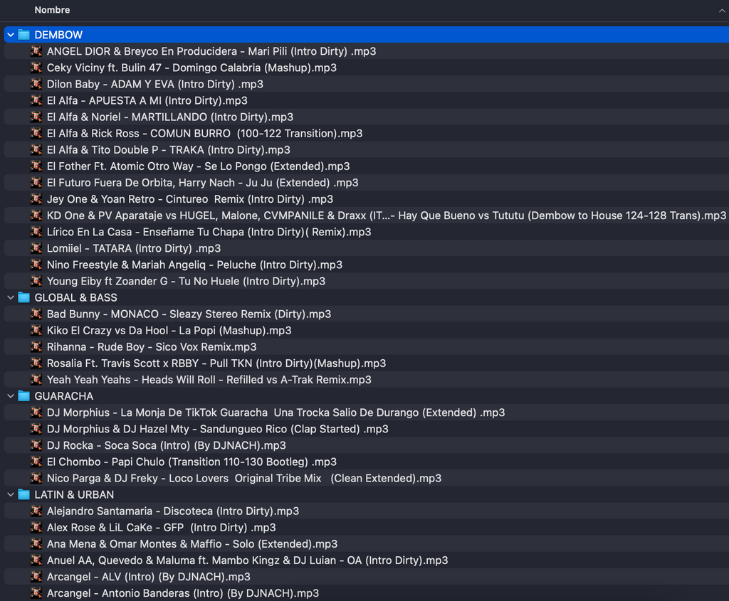 UPDATE MUSIC DICIEMBRE 2023 DJ NACH