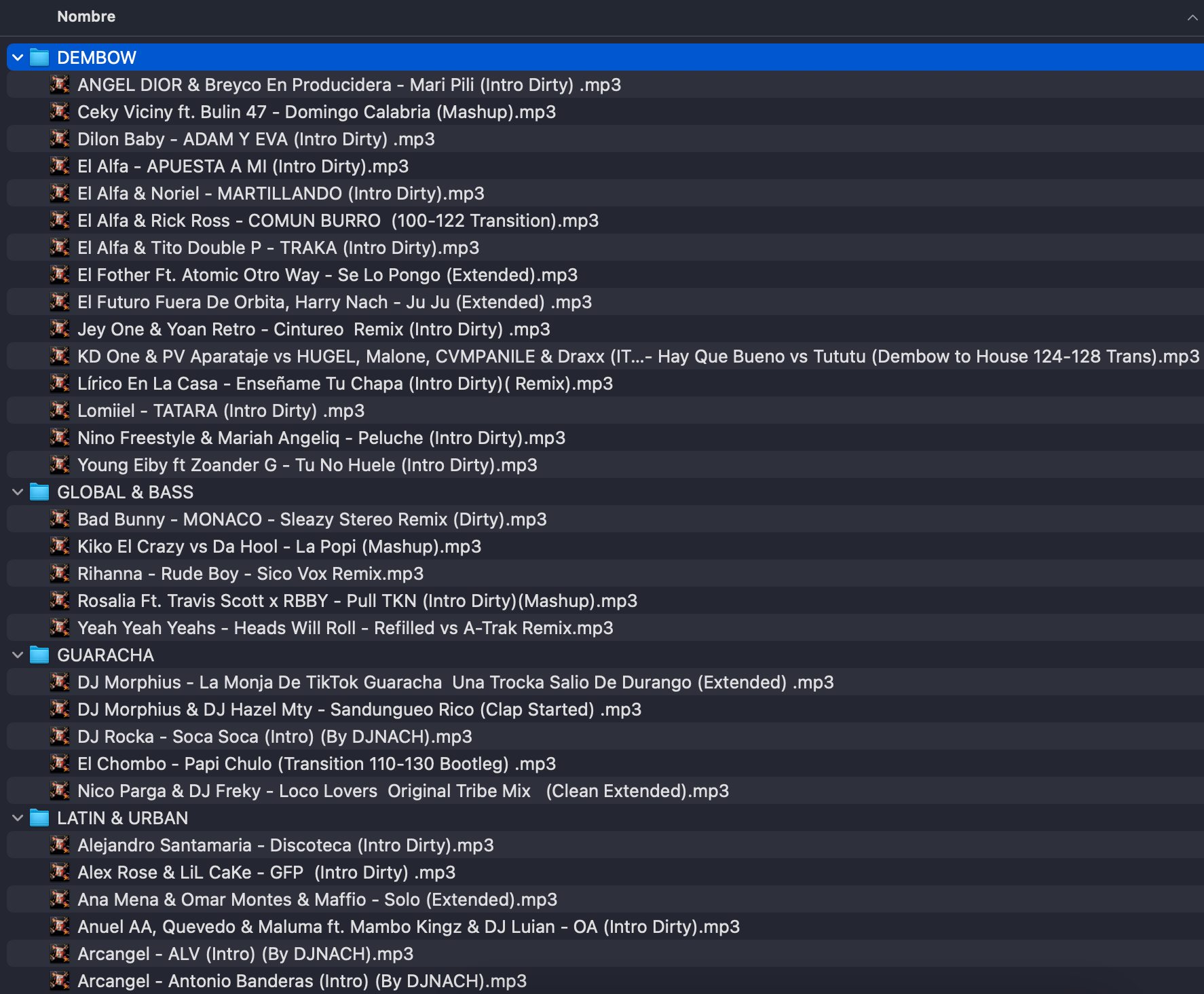 UPDATE MUSIC DICIEMBRE 2023 DJ NACH