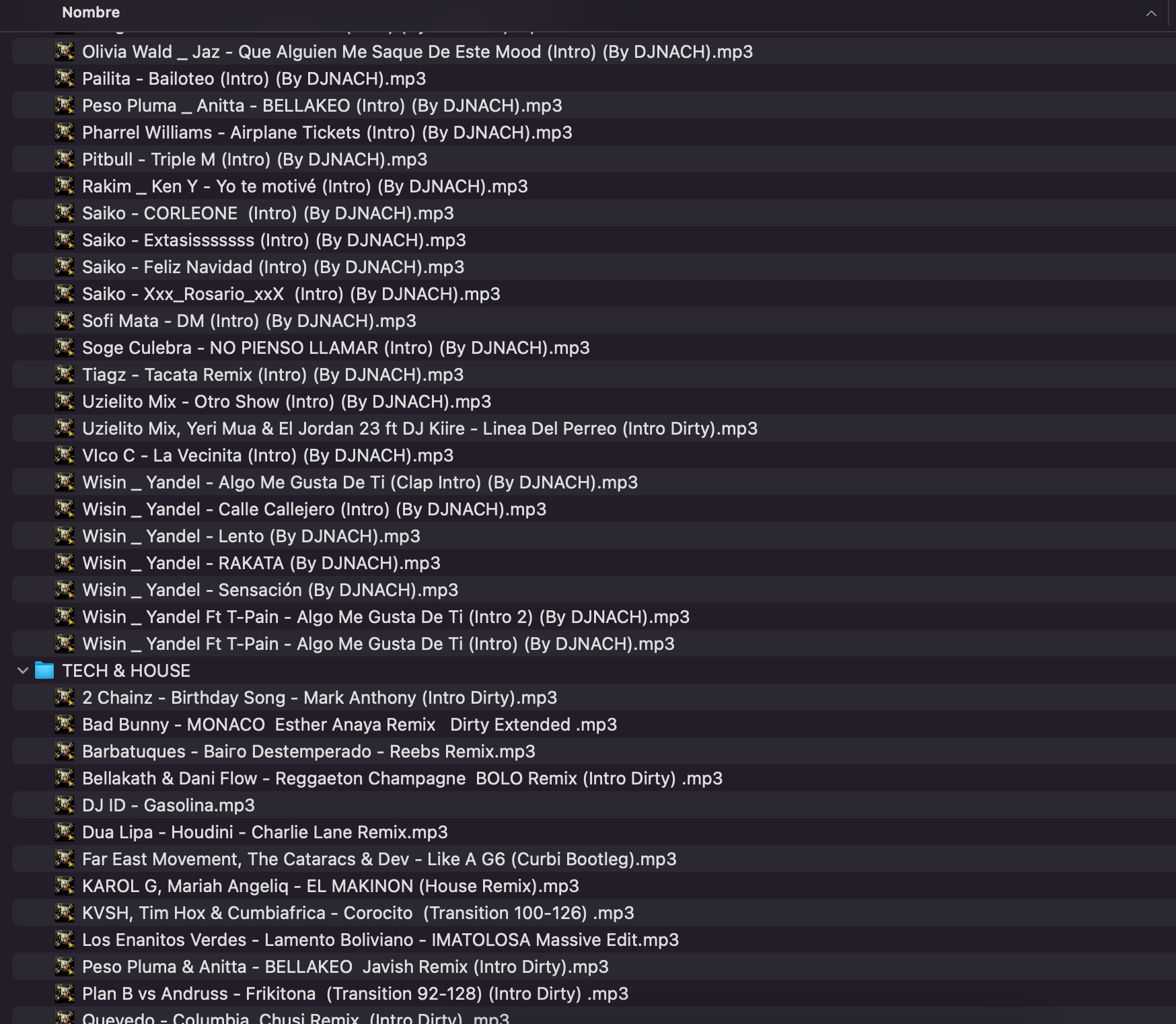 UPDATE MUSIC ENERO 2024 DJ NACH