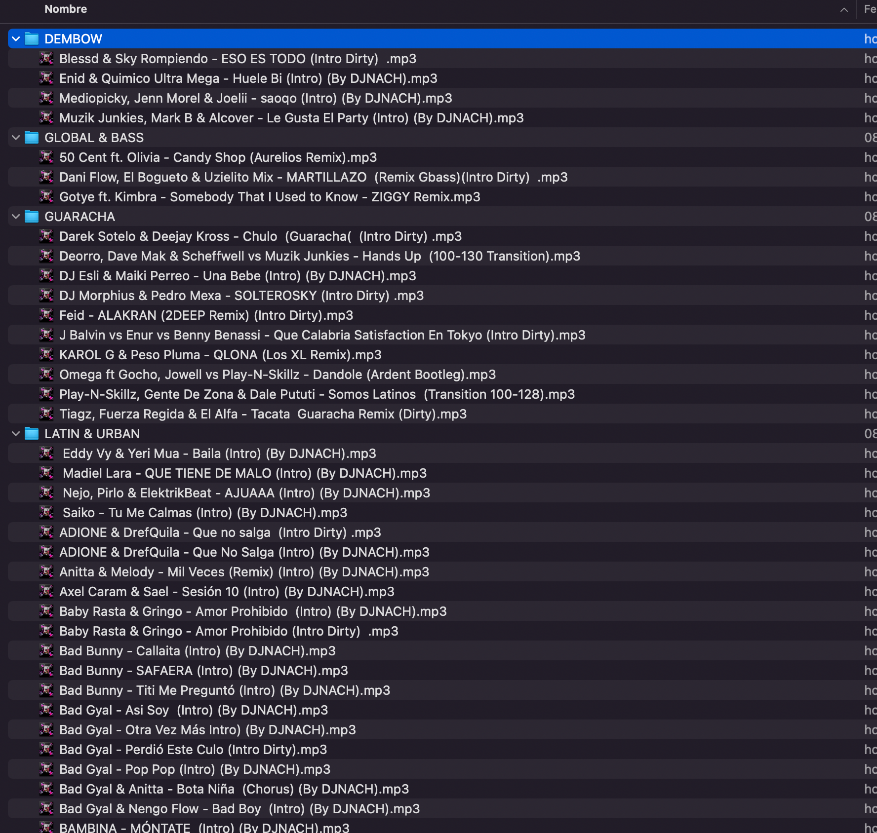 UPDATE MUSIC FEBRERO 2024 DJ NACH