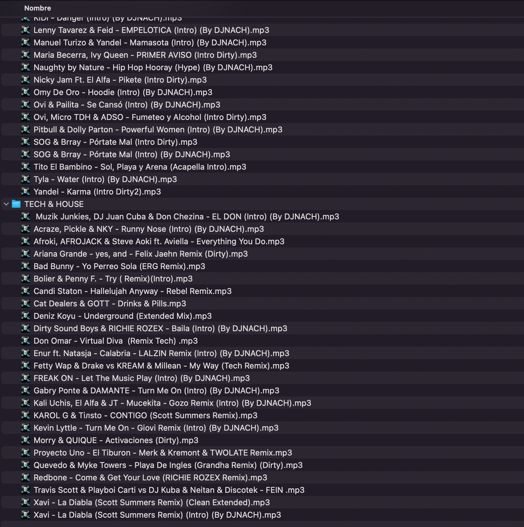 UPDATE MUSIC MARZO 2024 DJ NACH
