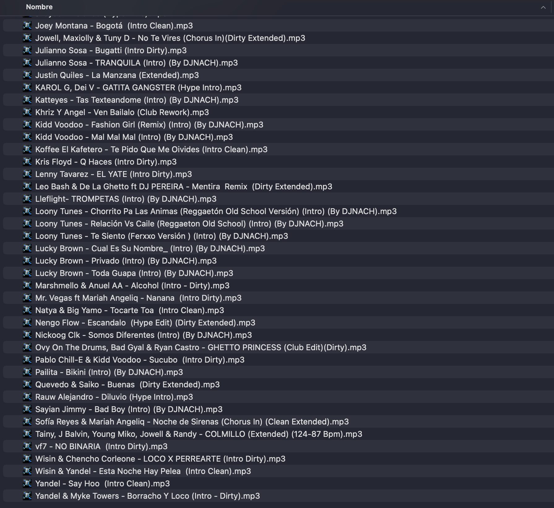 UPDATE MUSIC NOVIEMBRE 2023 DJ NACH