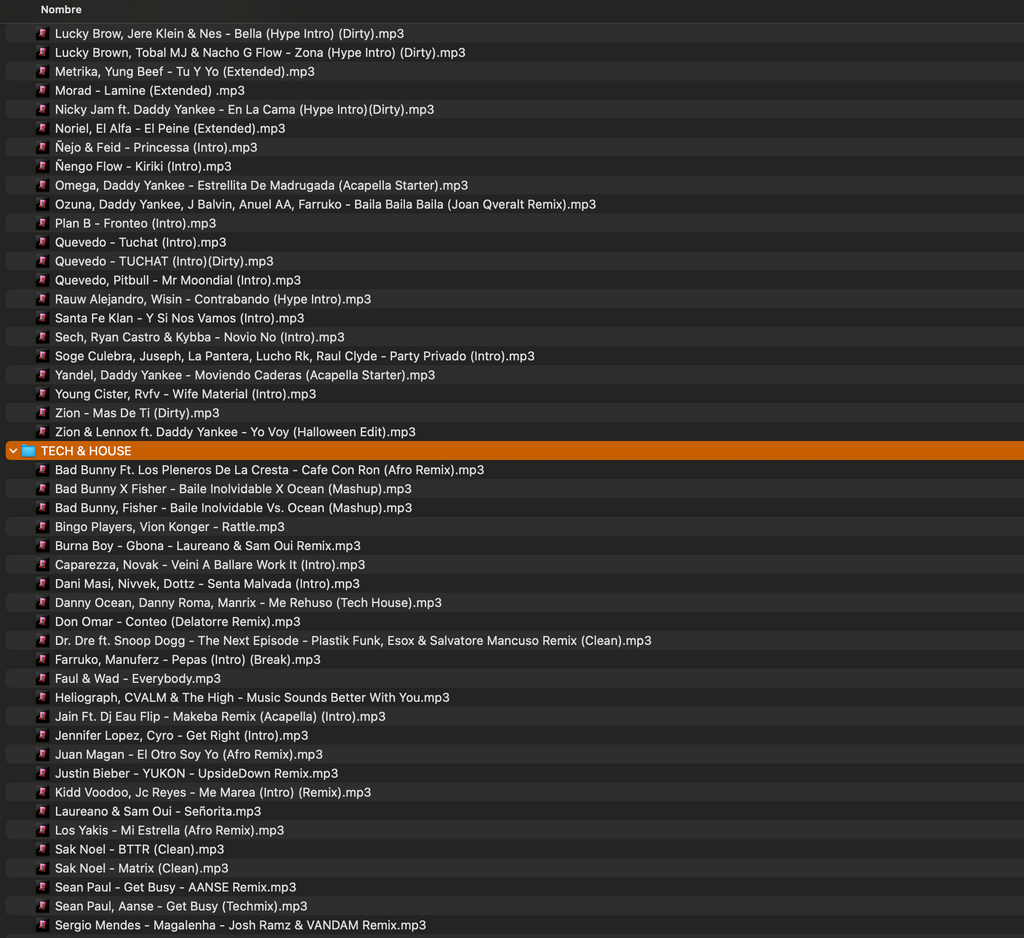 UPDATE MUSIC OCTUBRE 2025 DJ NACH