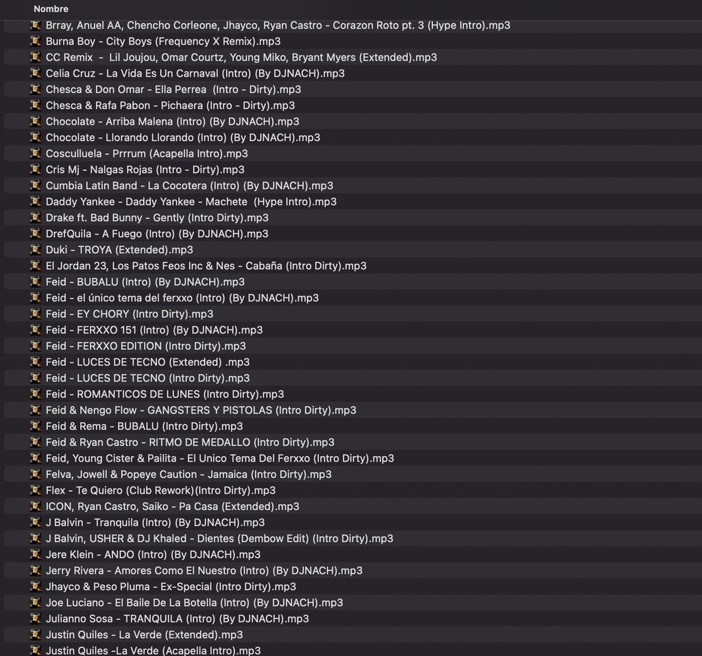 UPDATE MUSIC OCTUBRE 2023 DJ NACH