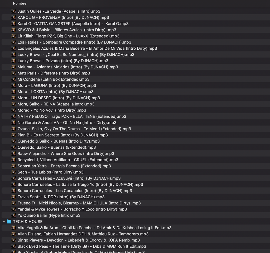 UPDATE MUSIC OCTUBRE 2023 DJ NACH