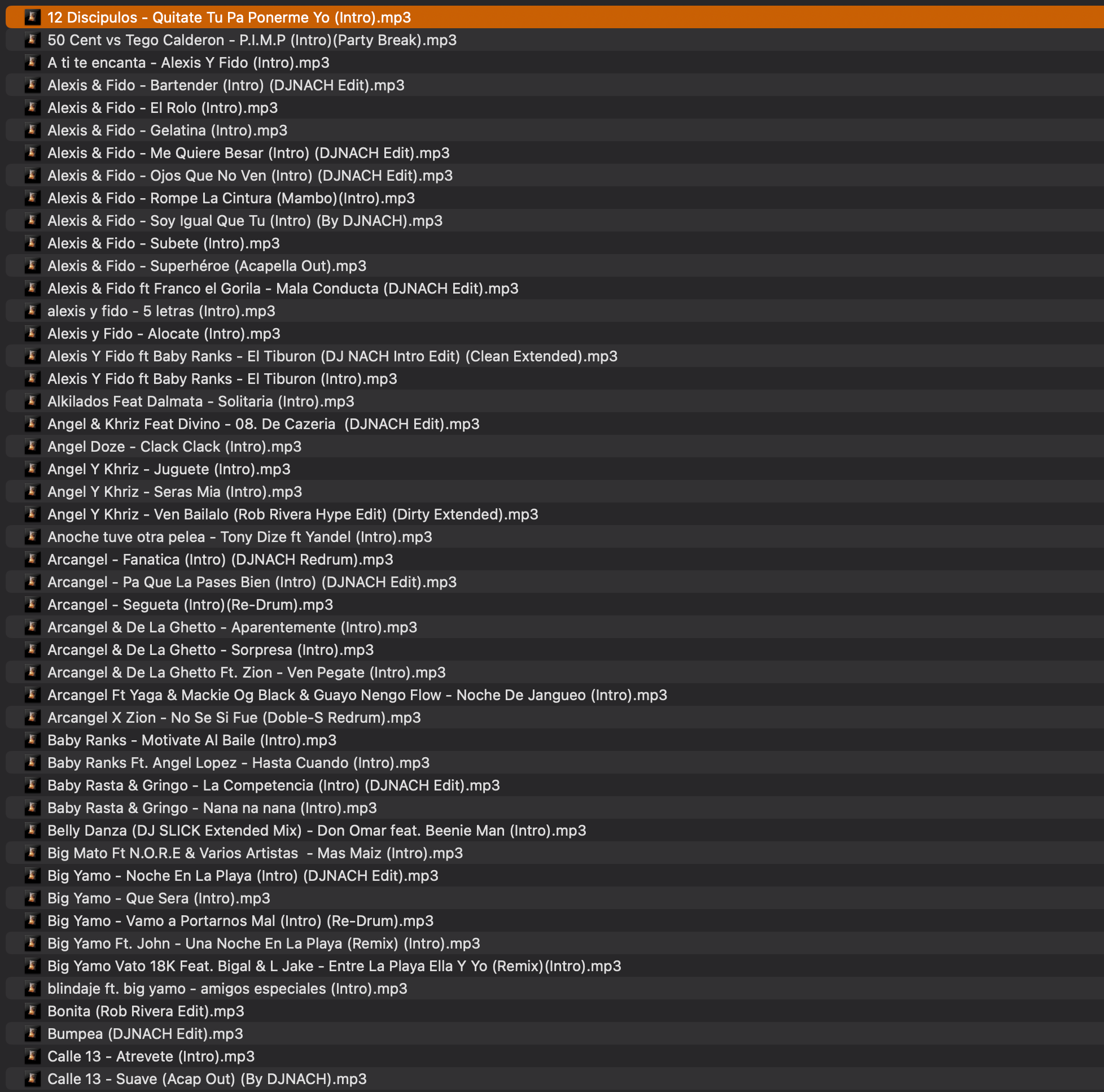 Reggaeton Old School Bundle - DJ NACH
