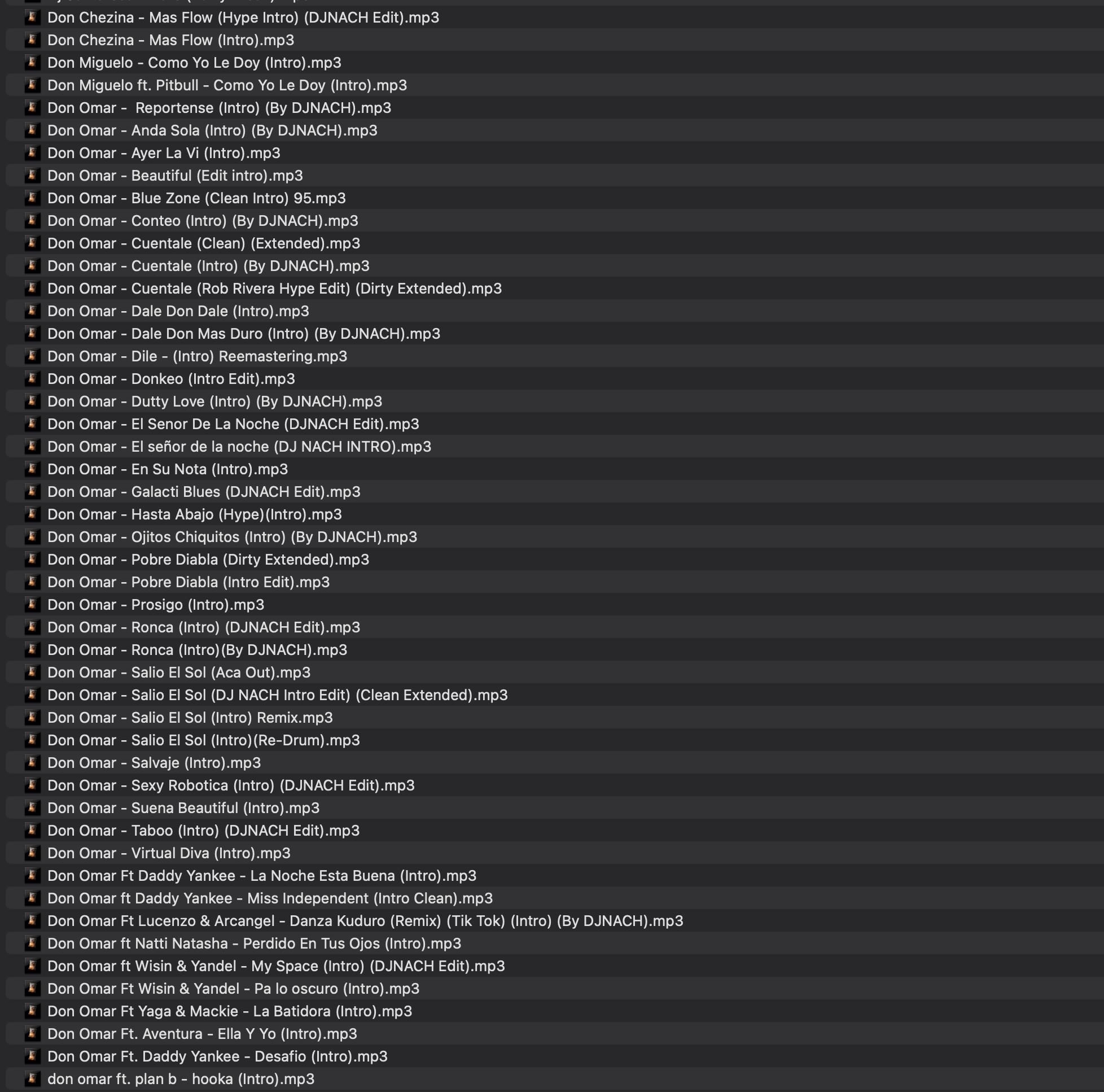 Reggaeton Old School Bundle - DJ NACH