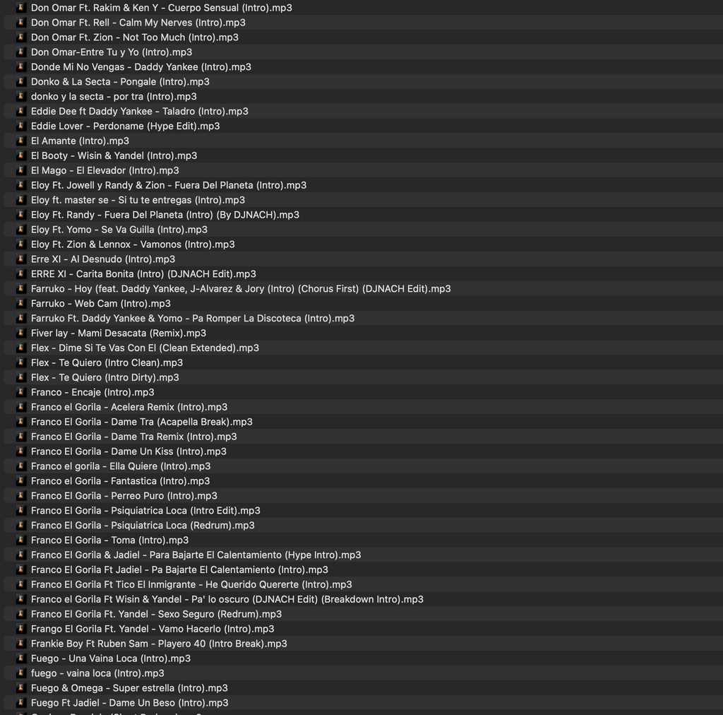 Reggaeton Old School Bundle - DJ NACH
