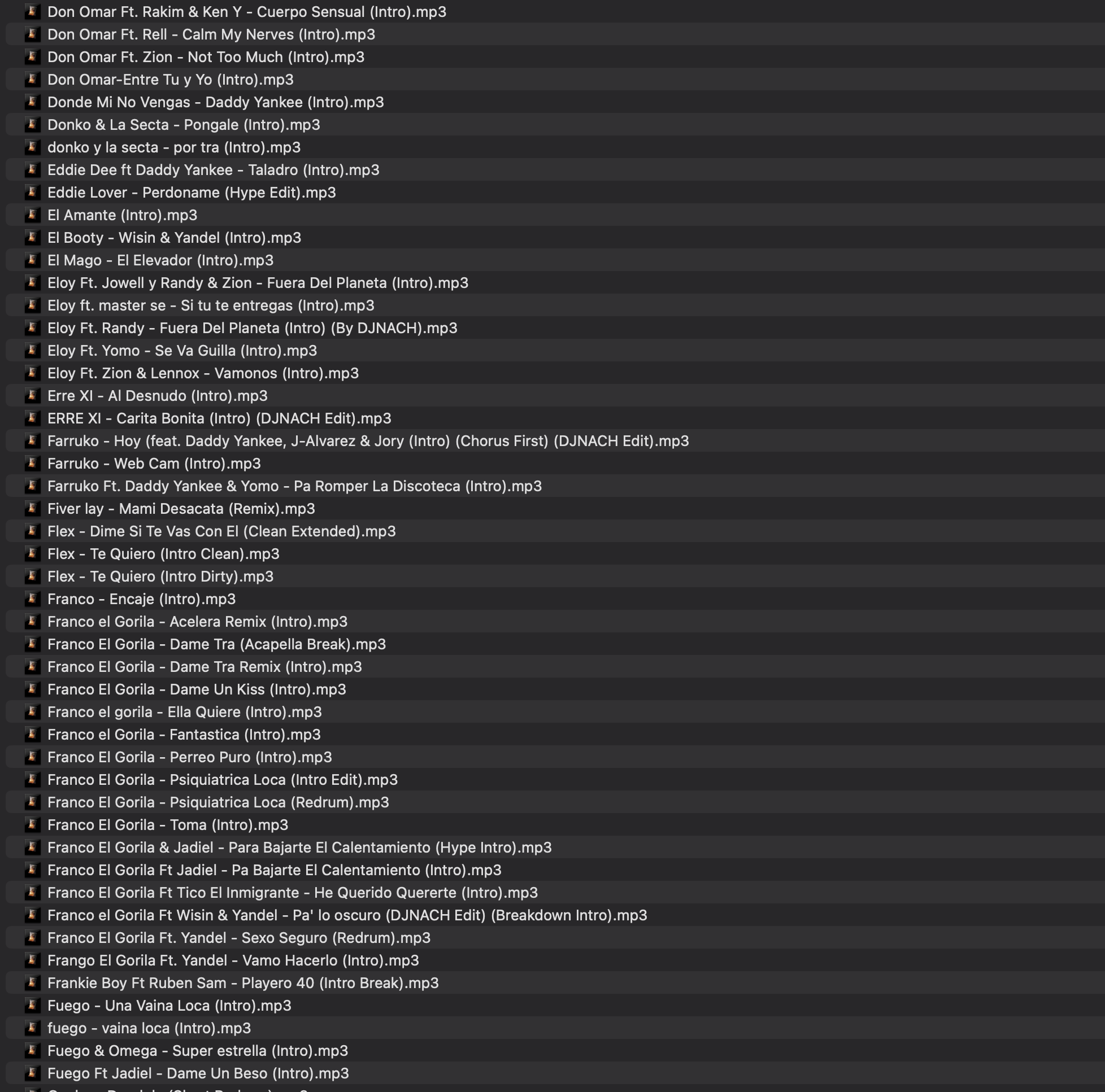 Reggaeton Old School Bundle - DJ NACH