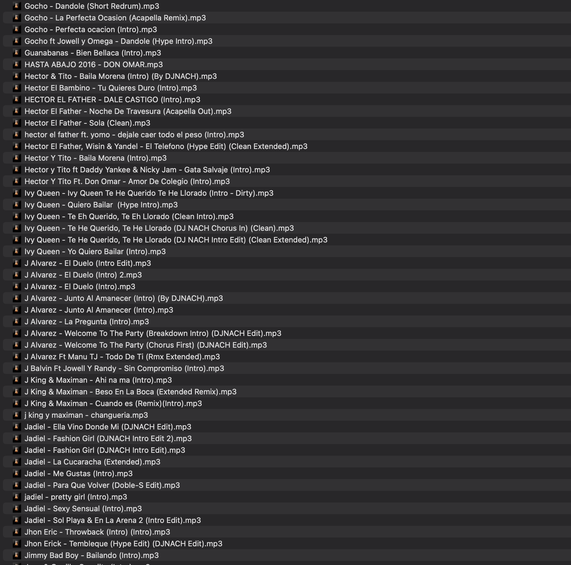Reggaeton Old School Bundle - DJ NACH