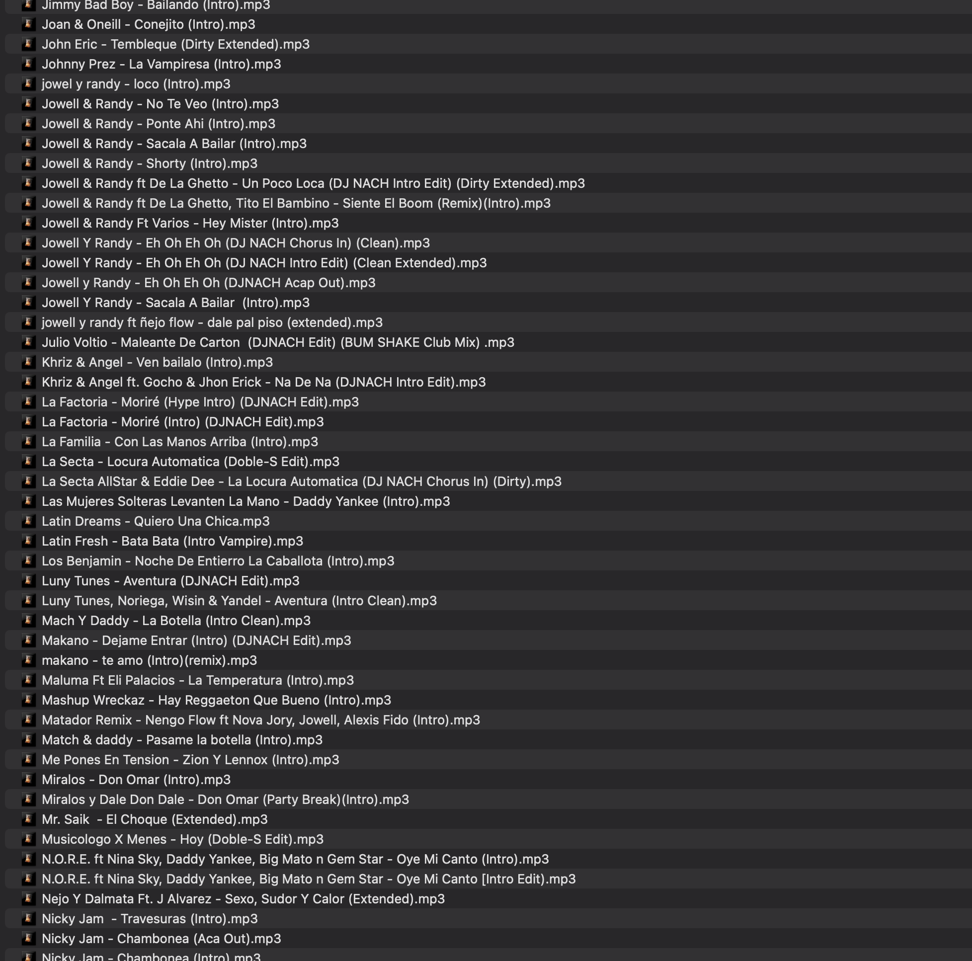 Reggaeton Old School Bundle - DJ NACH