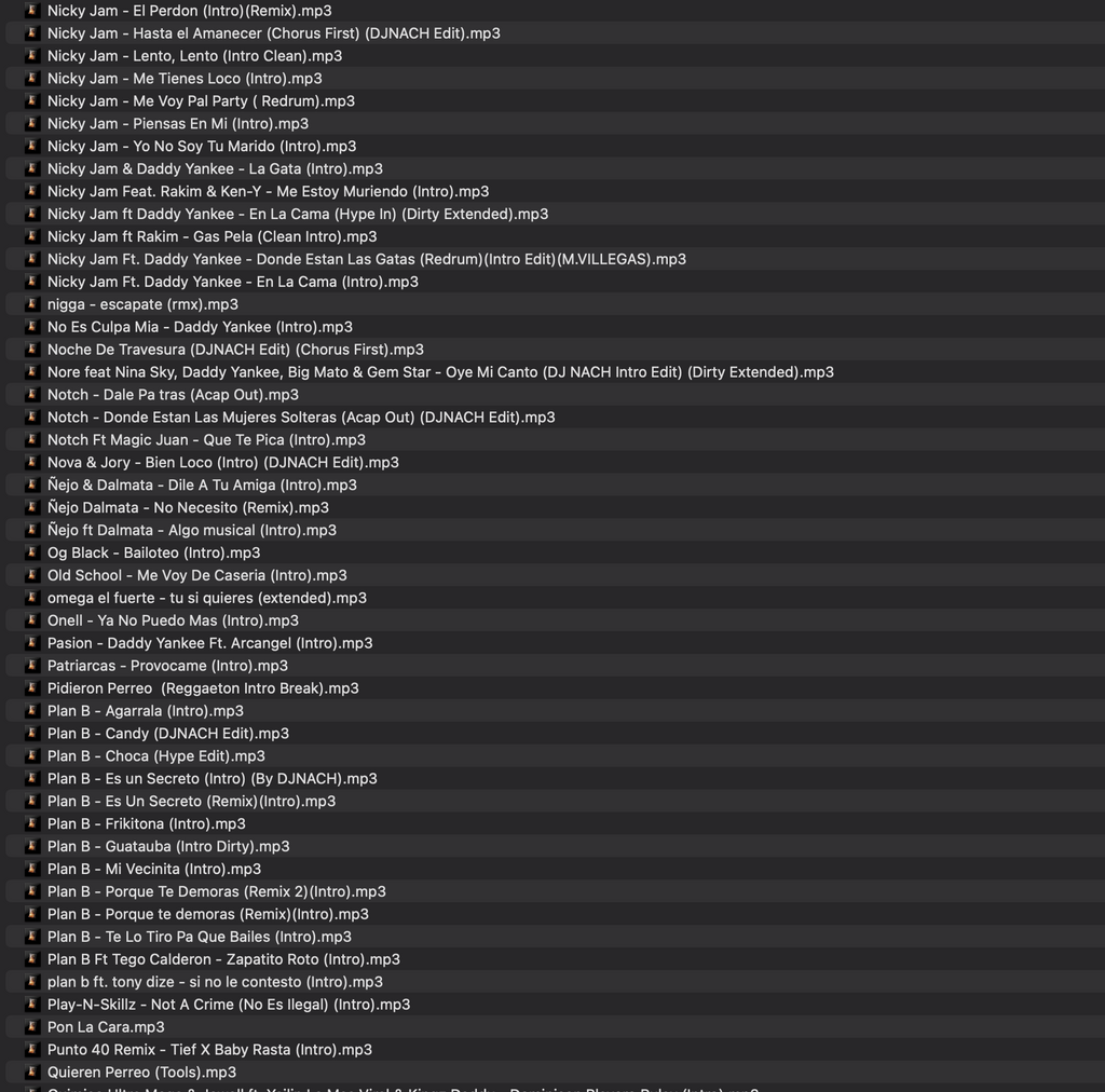 Reggaeton Old School Bundle - DJ NACH