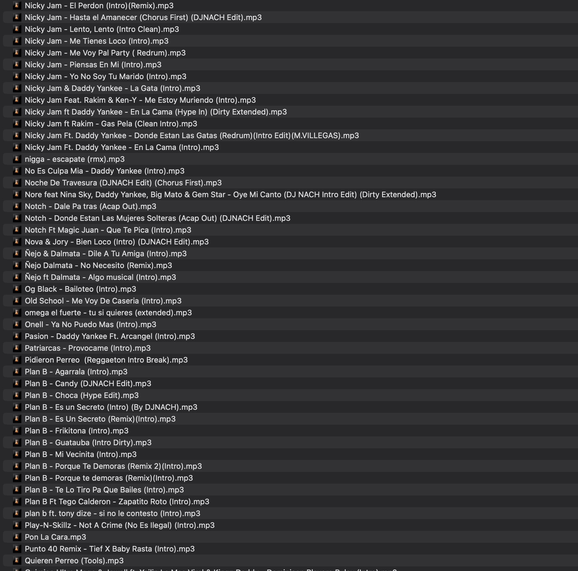 Reggaeton Old School Bundle - DJ NACH